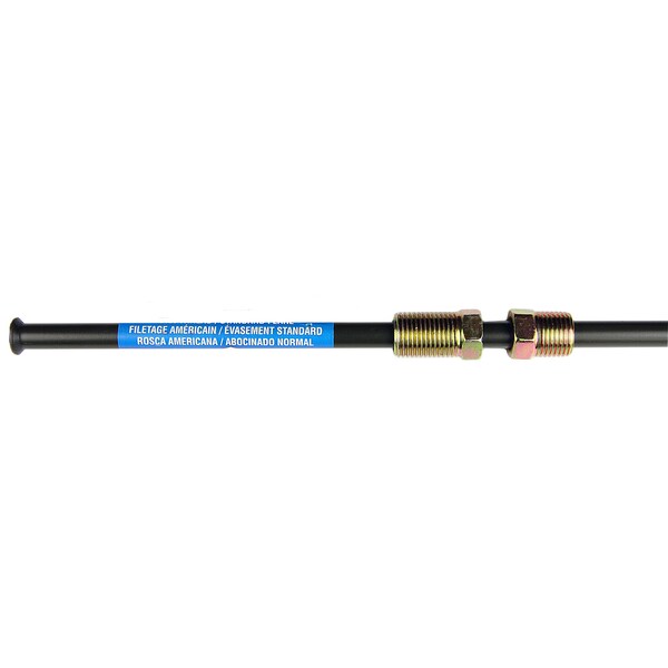 Ags Domestic Poly-Armour PVF Steel Brake Line 1/4 x 51, PA-451 PA-451 - main